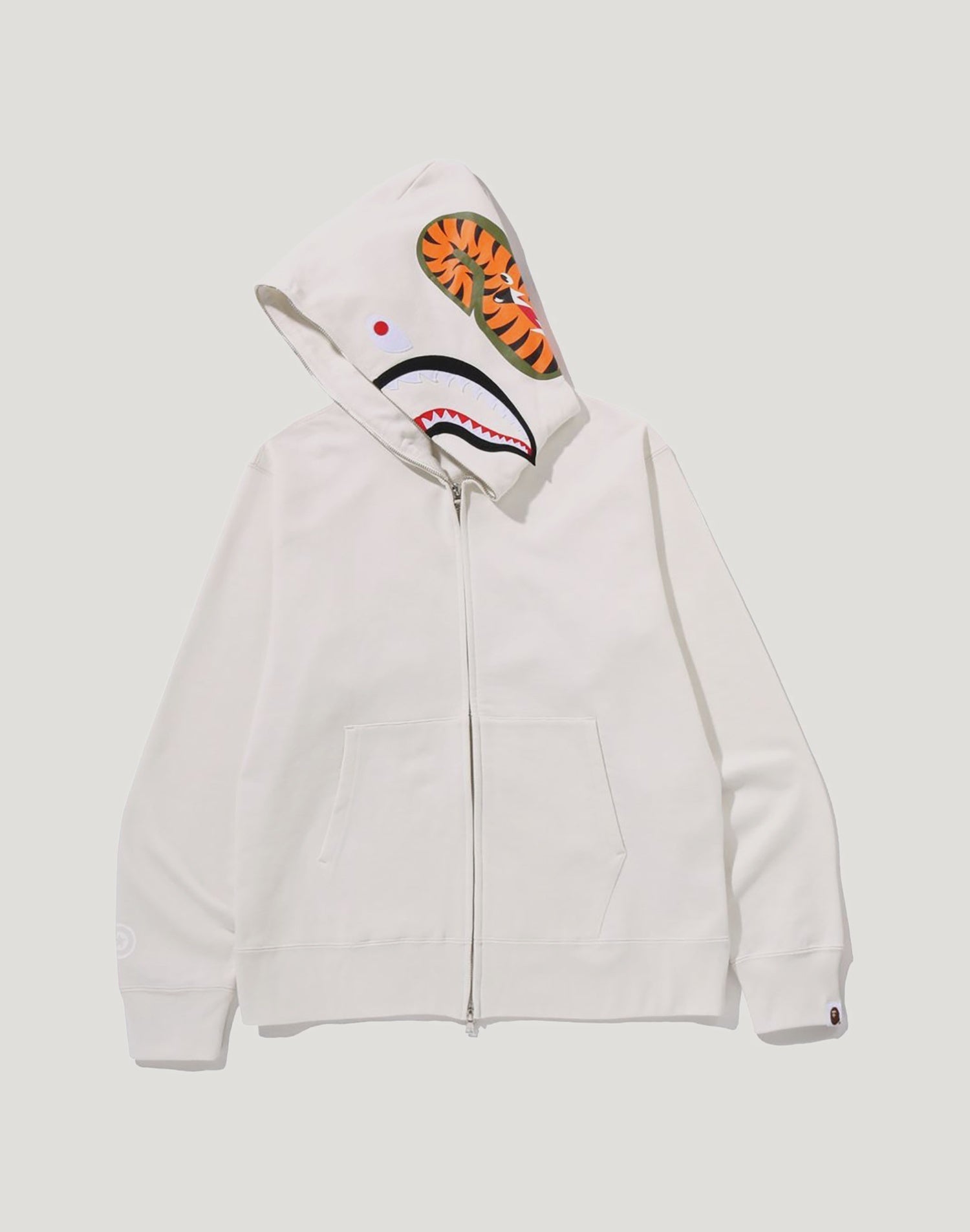 SHARK FULL ZIP HOODIE MENS