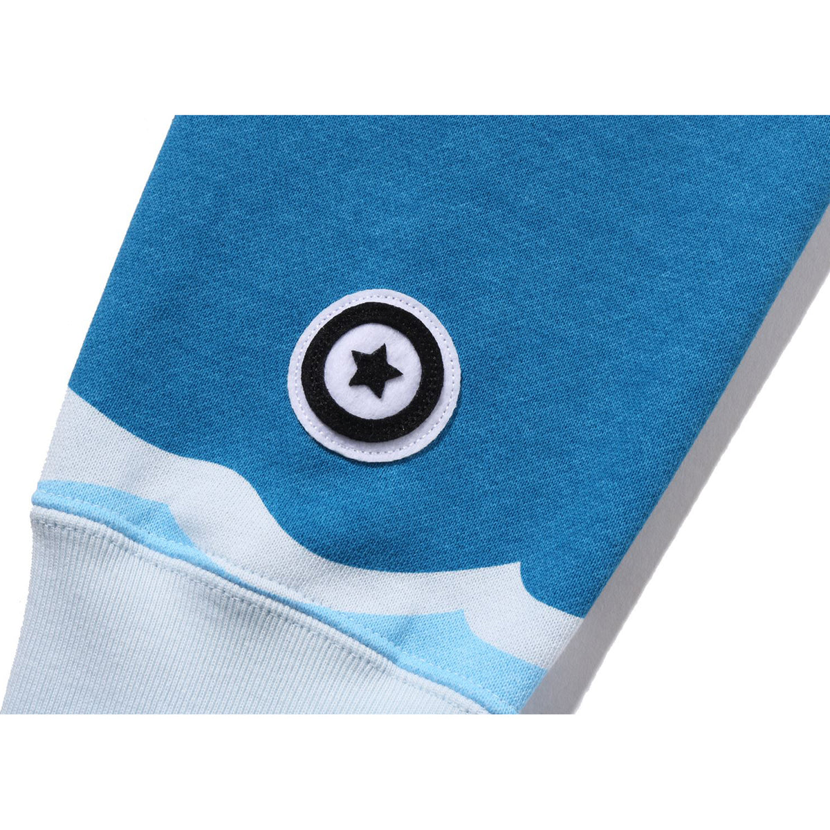 MEGA ABC CAMO DOUBLE SHARK RELAXED FIT FULL ZIP HOODIE MENS