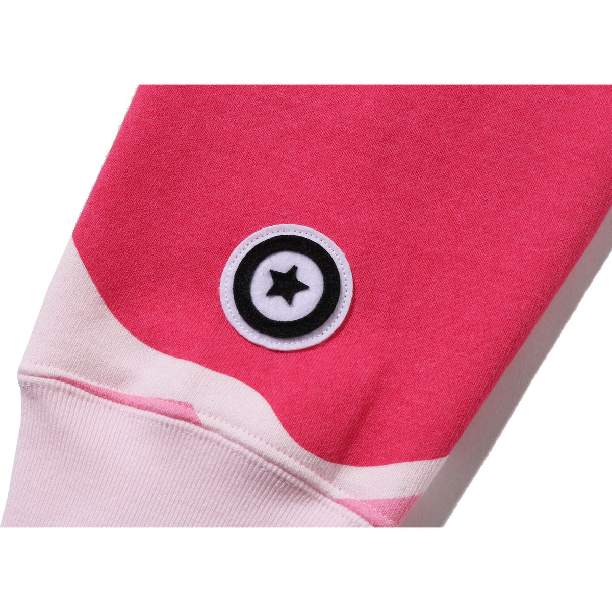 MEGA ABC CAMO DOUBLE SHARK RELAXED FIT FULL ZIP HOODIE MENS