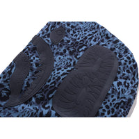 WILD LEOPARD PATTERN SHARK RELAXED FIT FULL ZIP HOODIE MENS