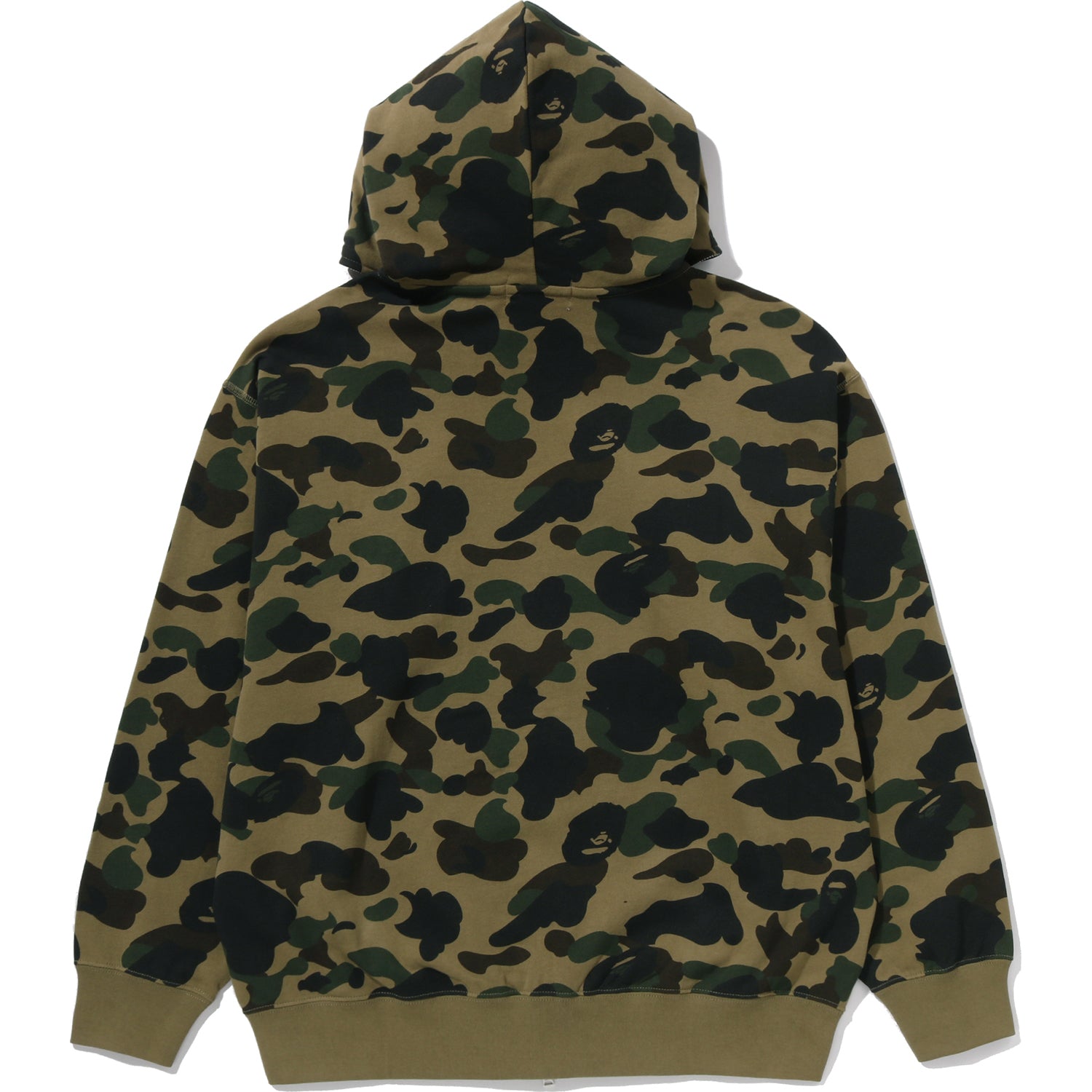 Bathing Ape 1st Camo BAPE Logo Rhinestone Relaxed Fit Full Zip