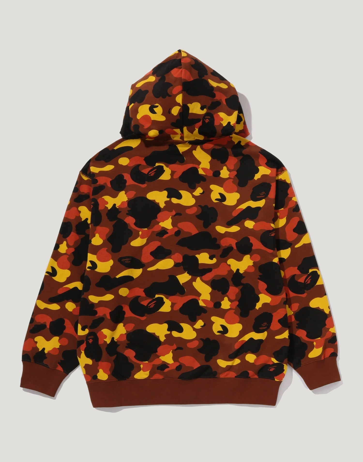 1ST CAMO BAPE LOGO RHINESTONE RELAXED FIT FULL ZIP HOODIE MENS