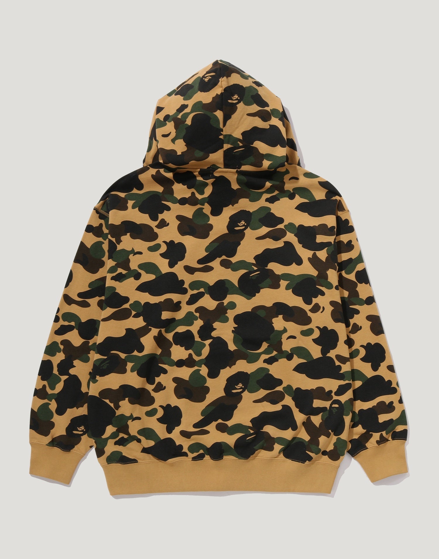 1ST CAMO BAPE LOGO RHINESTONE RELAXED FIT FULL ZIP HOODIE MENS