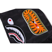 COLOR CAMO SHARK RELAXED FIT HOODIE TRACK JACKET MENS