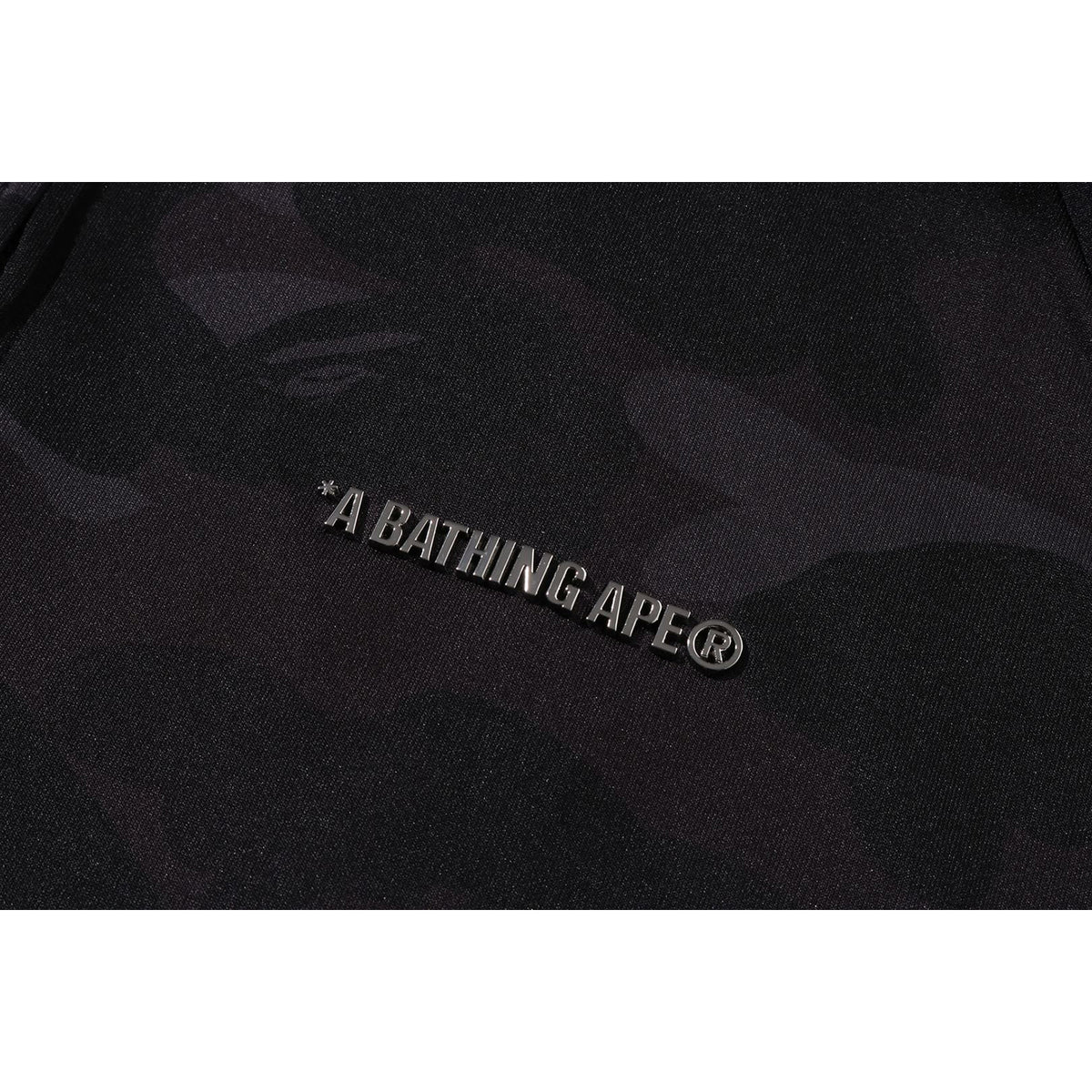 COLOR CAMO SHARK RELAXED FIT HOODIE TRACK JACKET MENS