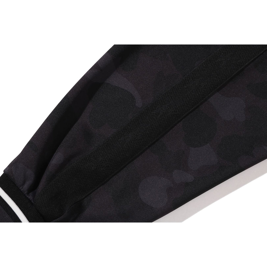 COLOR CAMO SHARK RELAXED FIT HOODIE TRACK JACKET MENS