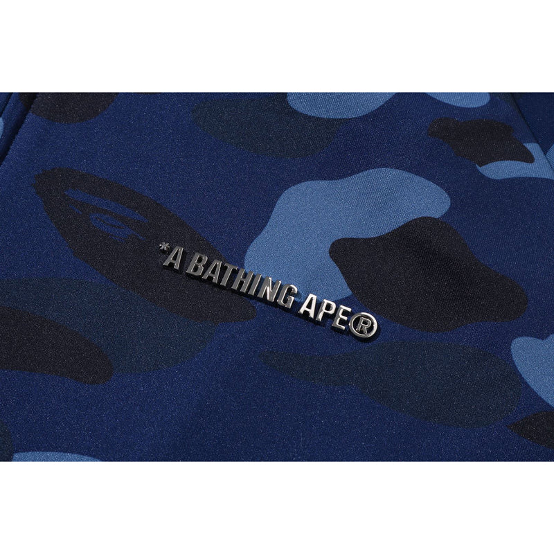 COLOR CAMO SHARK RELAXED FIT HOODIE TRACK JACKET MENS