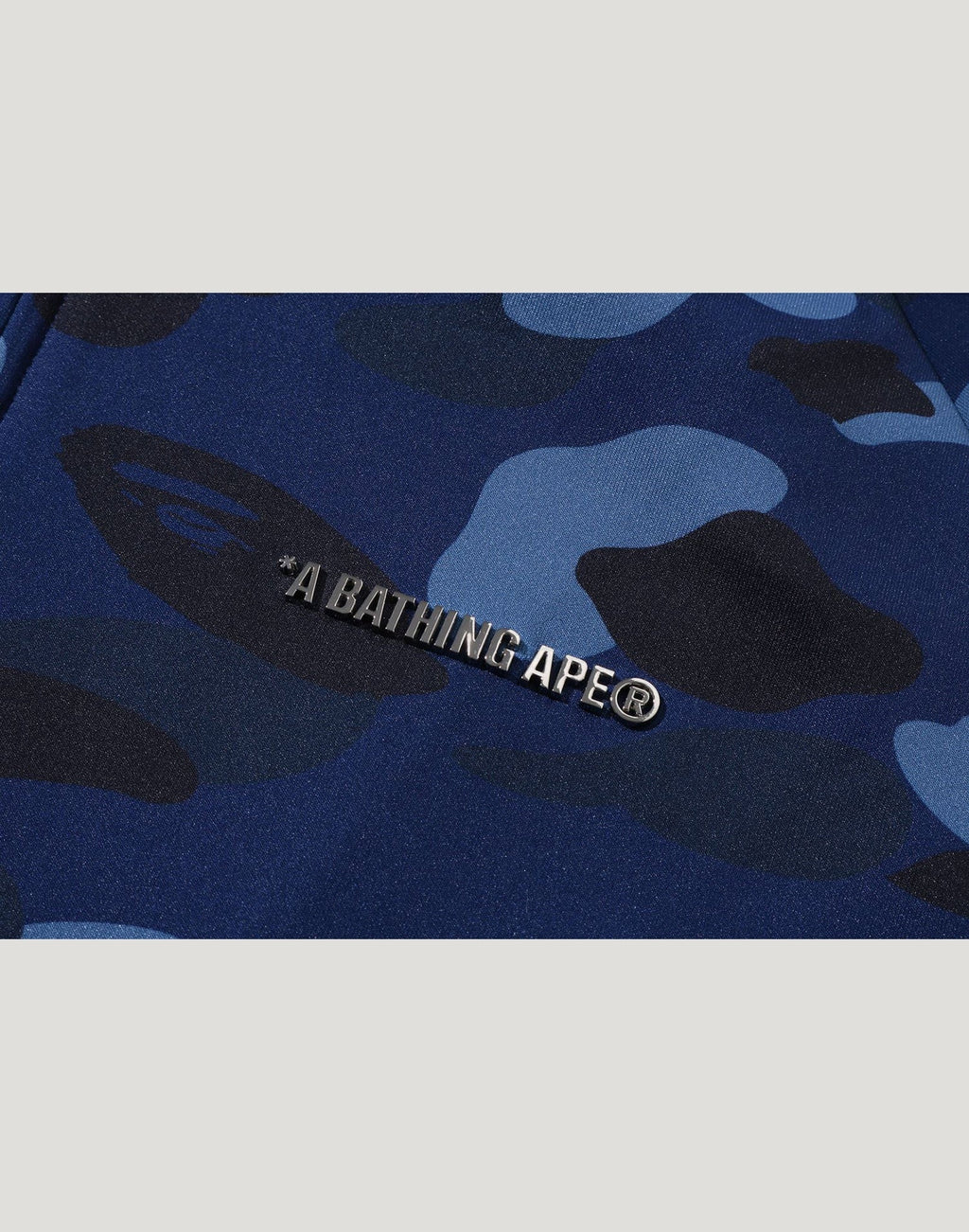 COLOR CAMO SHARK RELAXED FIT HOODIE TRACK JACKET MENS