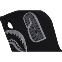 SKELETON SHARK HEAVY WASHED CROPPED FIT FULL ZIP HOODIE MENS