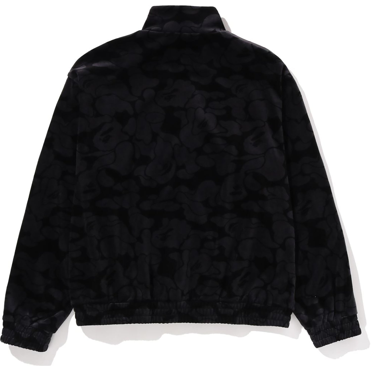 SOLID CAMO VELOUR METAL ONE POINT TRACK JACKET - BAPE Men's Jacket