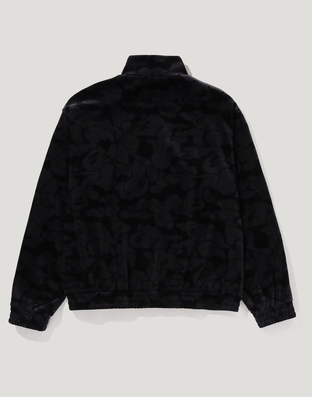SOLID CAMO VELOUR METAL ONE POINT RELAXED FIT TRACK JACKET MENS