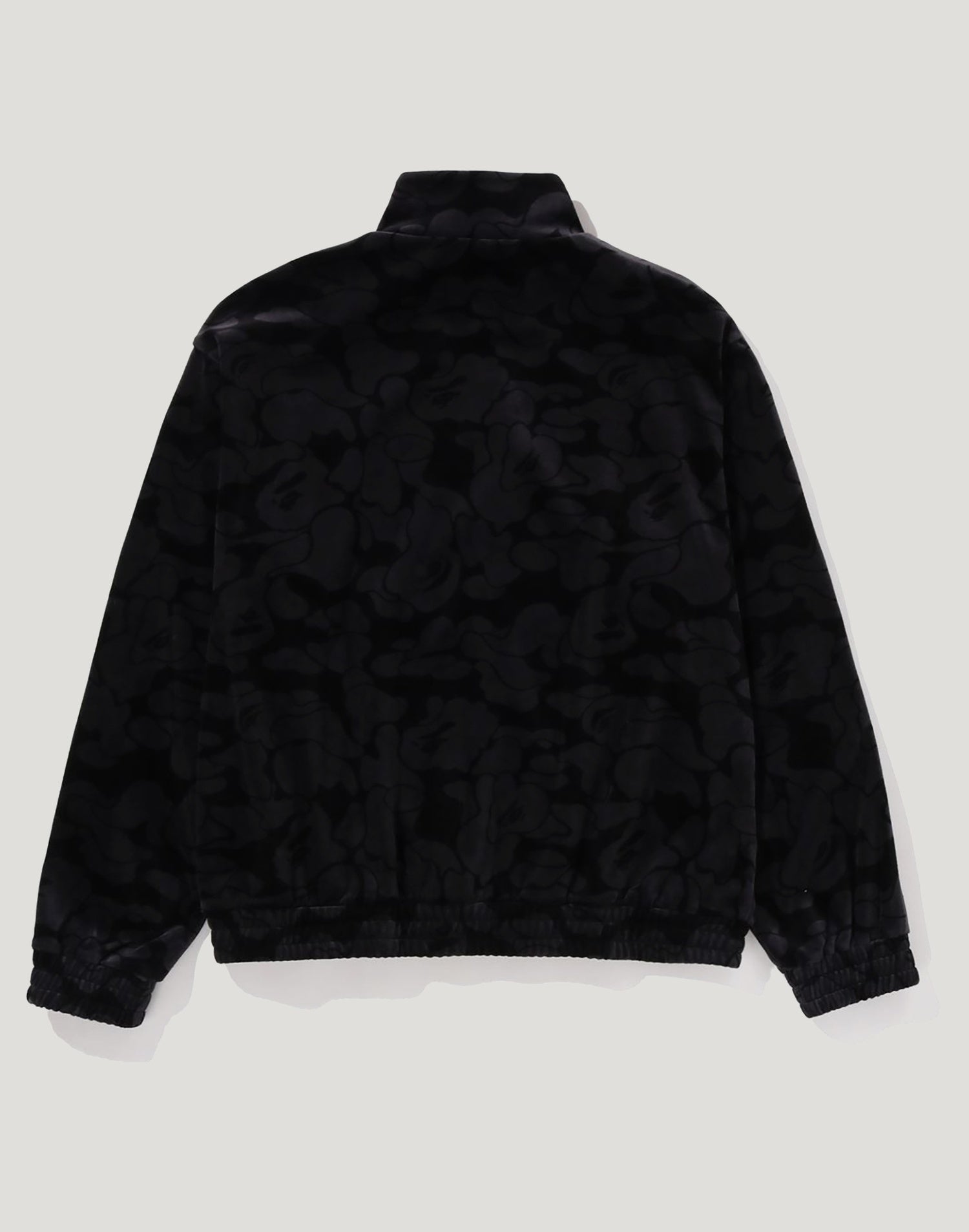 SOLID CAMO VELOUR METAL ONE POINT RELAXED FIT TRACK JACKET MENS