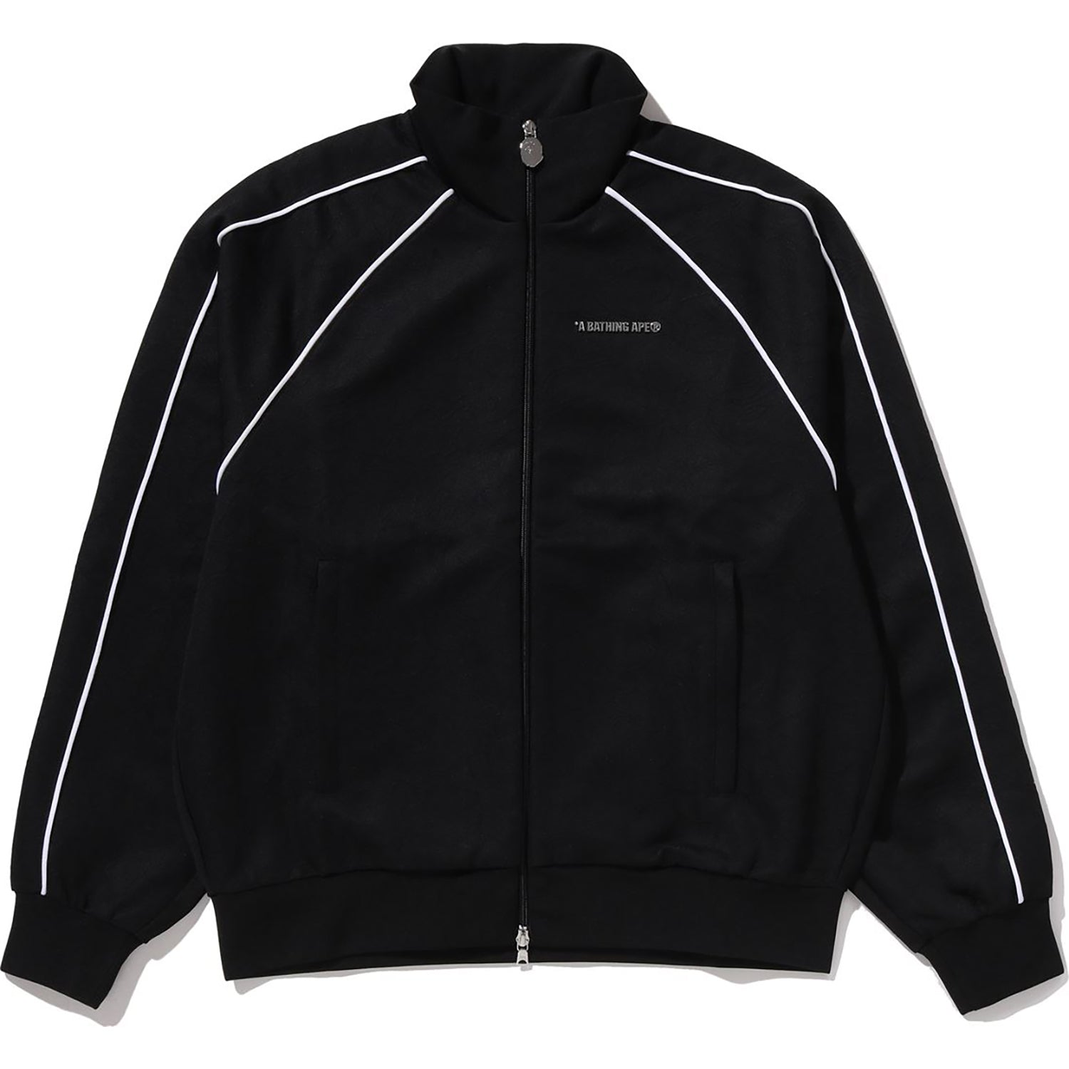 LINE CAMO Jacquard Metal Logo Track Jacket Men's Relaxed Fit BAPE