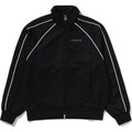 LINE CAMO JACQUARD METAL LOGO RELAXED FIT TRACK JACKET MENS