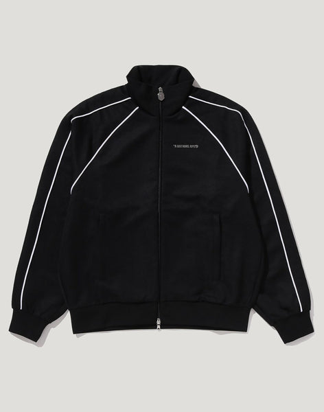 LINE CAMO Jacquard Metal Logo Track Jacket Men's Relaxed Fit BAPE