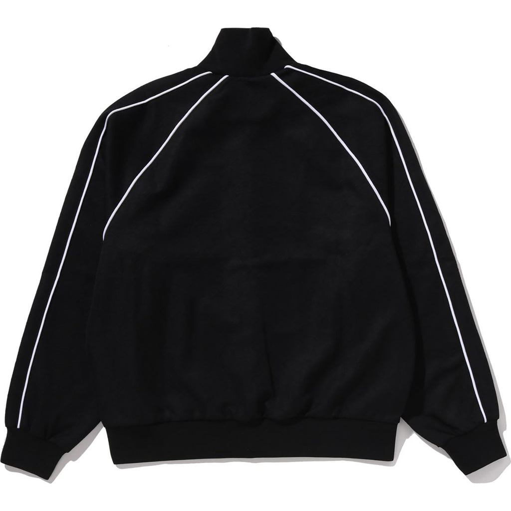 LINE CAMO JACQUARD METAL LOGO RELAXED FIT TRACK JACKET MENS