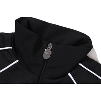 LINE CAMO JACQUARD METAL LOGO RELAXED FIT TRACK JACKET MENS