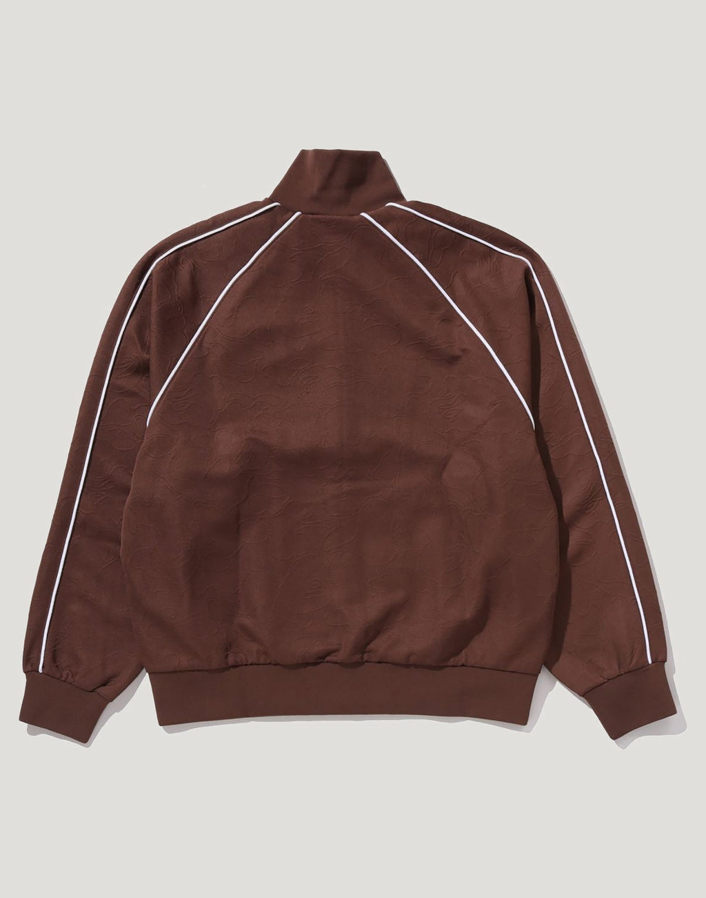 LINE CAMO JACQUARD METAL LOGO RELAXED FIT TRACK JACKET MENS