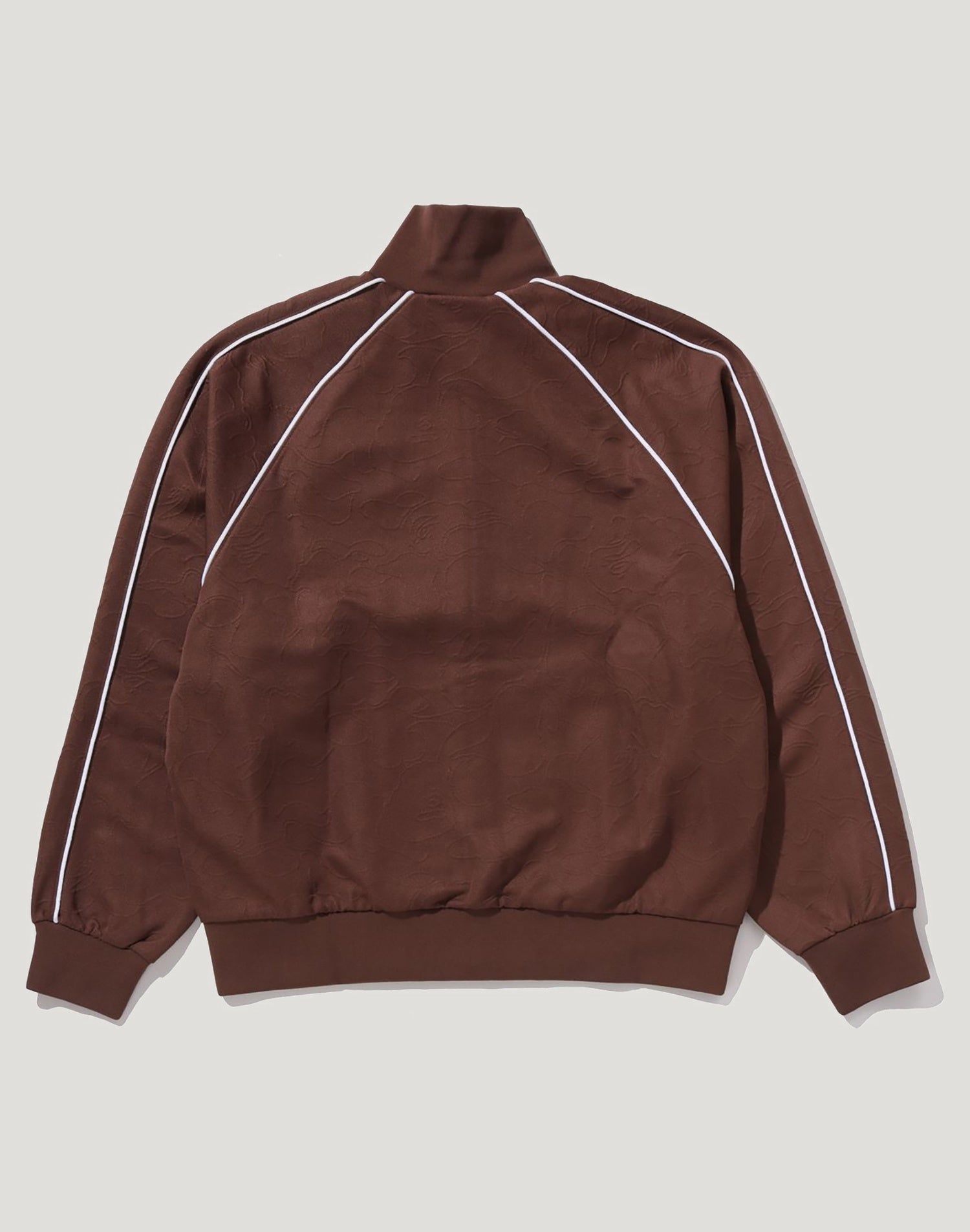 LINE CAMO JACQUARD METAL LOGO RELAXED FIT TRACK JACKET MENS