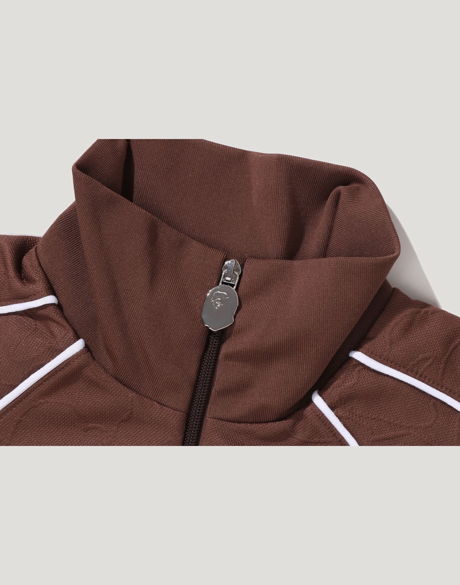 LINE CAMO JACQUARD METAL LOGO RELAXED FIT TRACK JACKET MENS