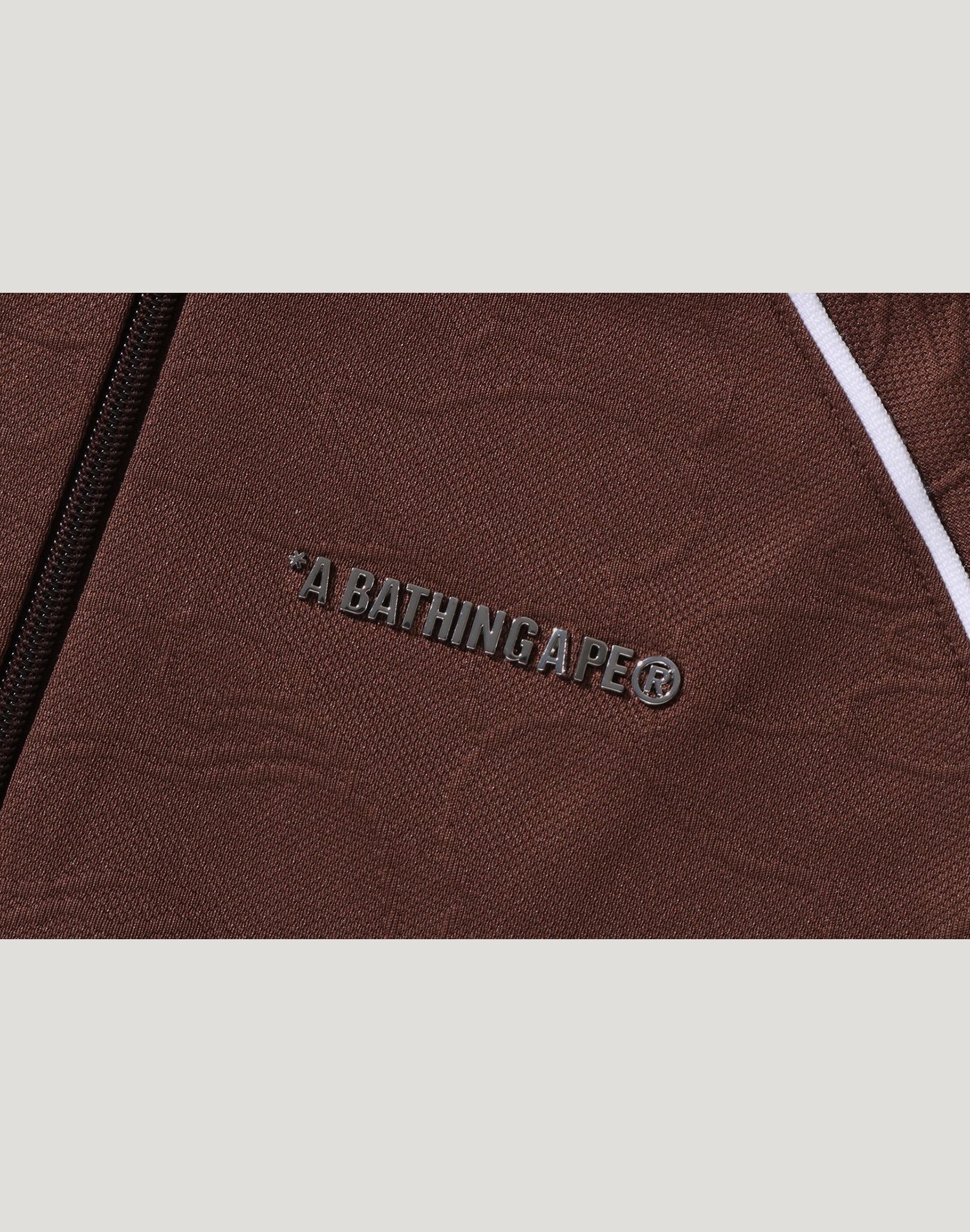 LINE CAMO JACQUARD METAL LOGO RELAXED FIT TRACK JACKET MENS