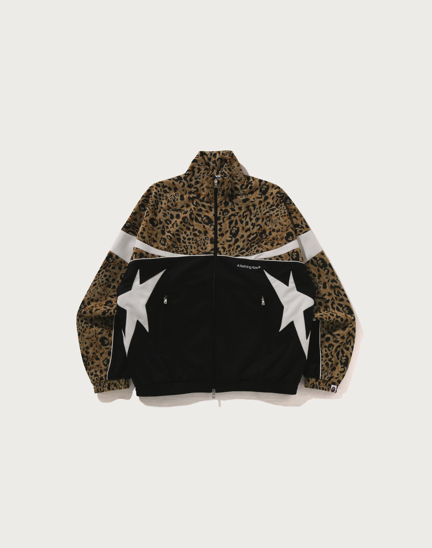 WILD LEOPARD PATTERN RELAXED FIT TRACK JACKET MENS – us.bape.com