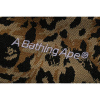 WILD LEOPARD PATTERN RELAXED FIT TRACK JACKET MENS