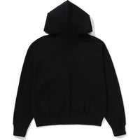 MULTI CAMO CRYSTAL LOGO WIDE ZIP HOODIE LADIES