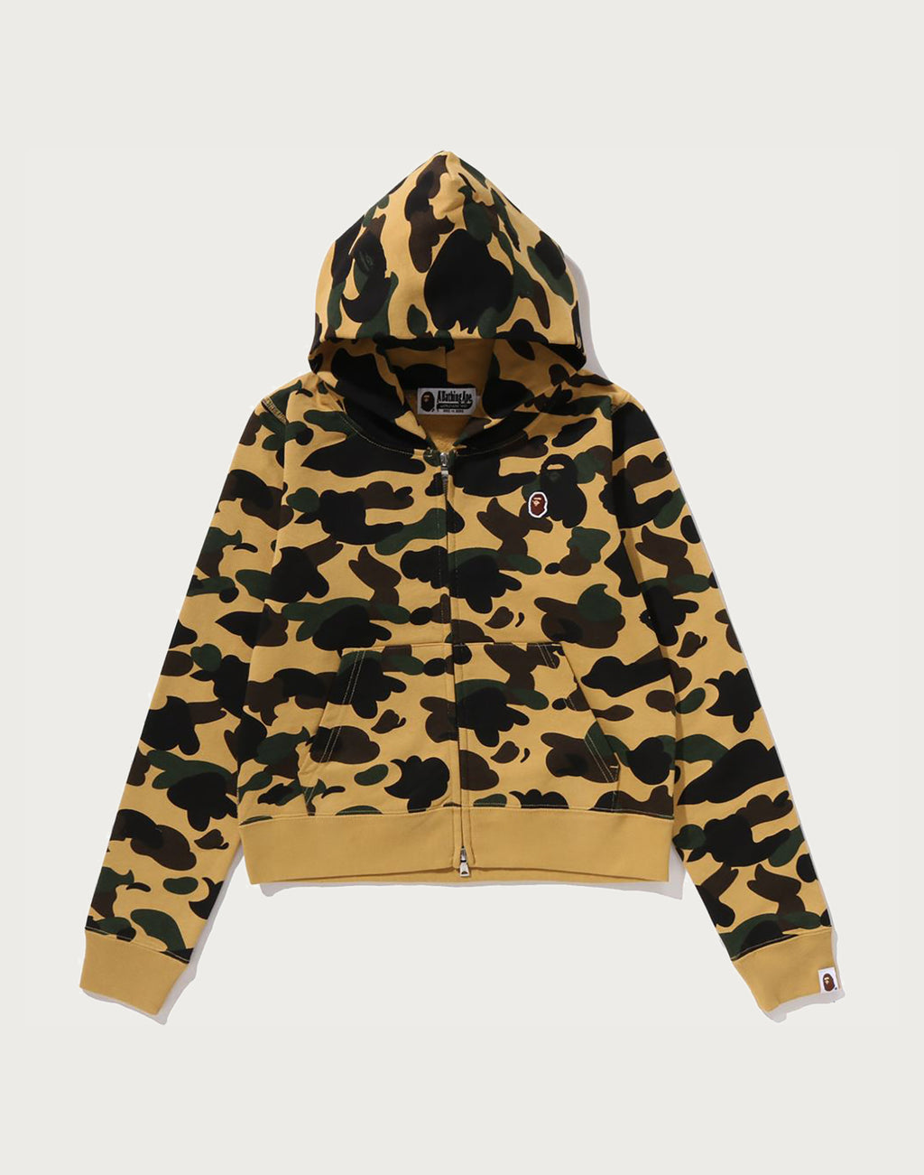 1ST CAMO ZIP HOODIE LADIES