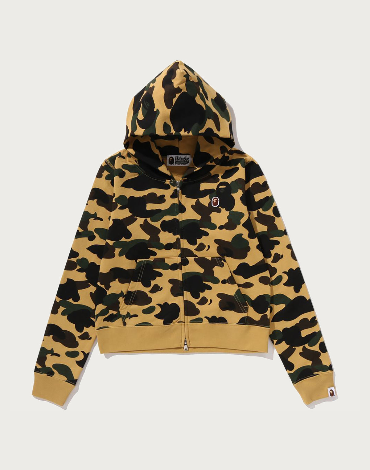 1ST CAMO ZIP HOODIE LADIES
