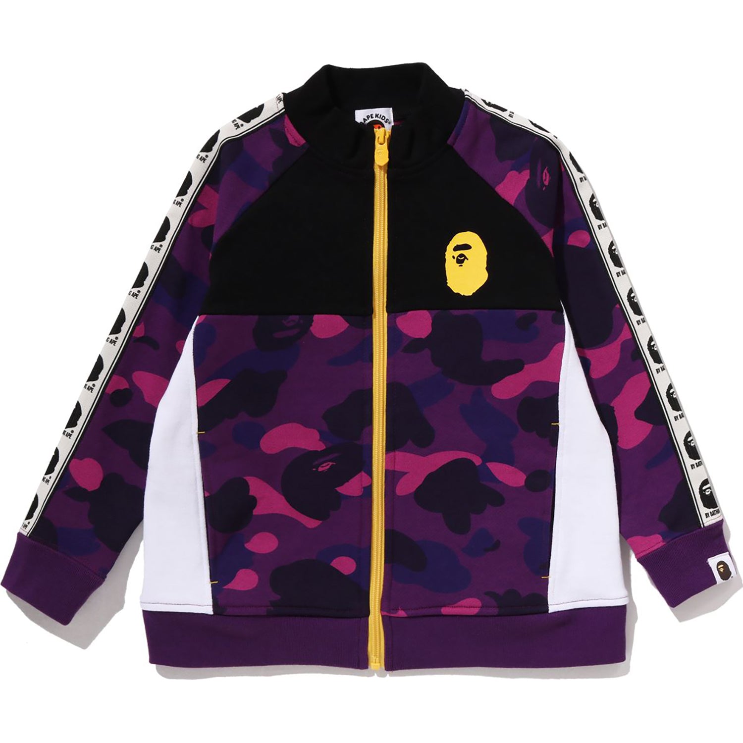 COLOR CAMO BAPE TAPE TRACK JACKET KIDS