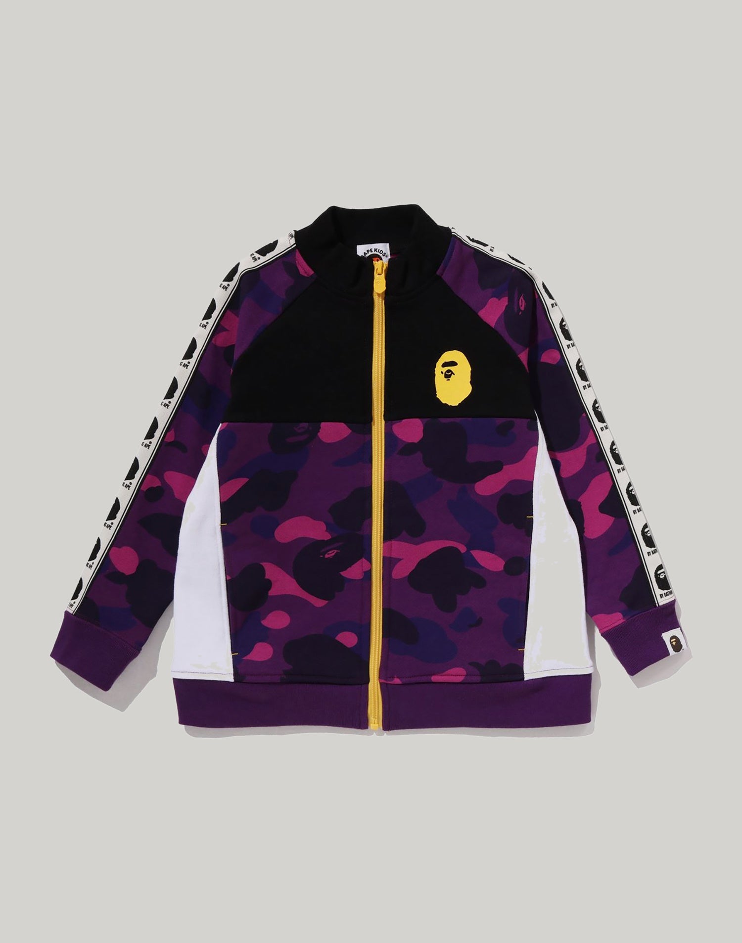 COLOR CAMO BAPE TAPE TRACK JACKET KIDS