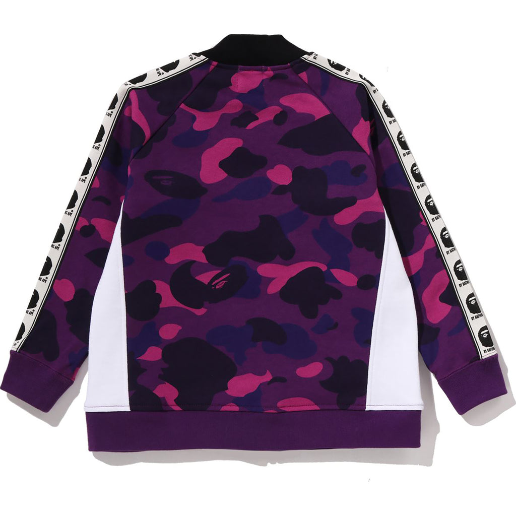 COLOR CAMO BAPE TAPE TRACK JACKET KIDS