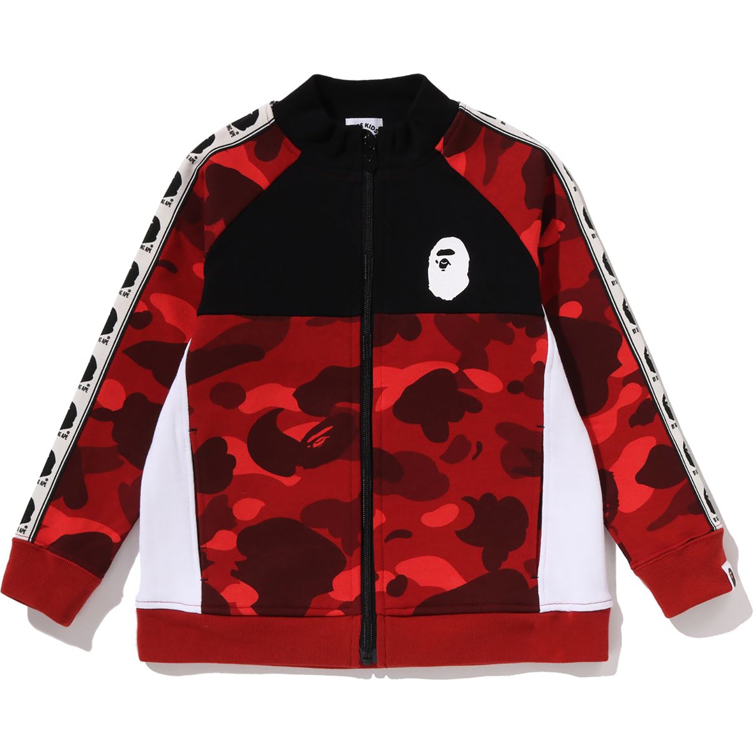 COLOR CAMO BAPE TAPE TRACK JACKET KIDS – us.bape.com