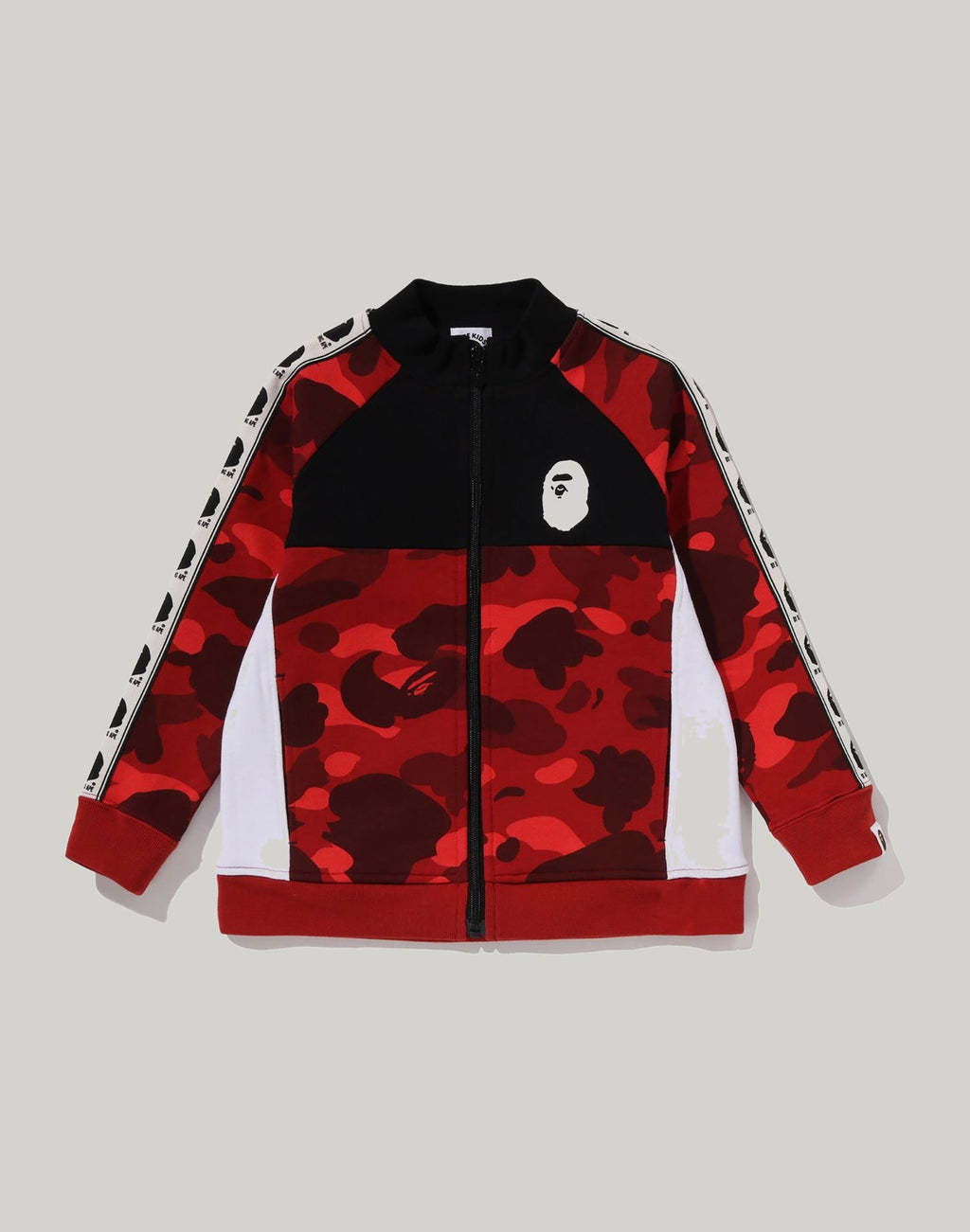 COLOR CAMO BAPE TAPE TRACK JACKET KIDS