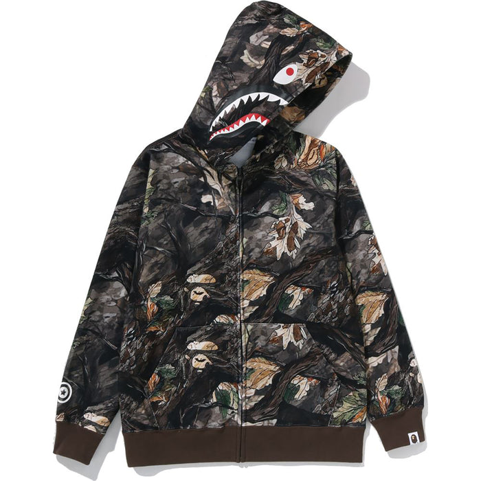 TREE EDGE CAMO SHARK ZIP HOODIE JR KIDS