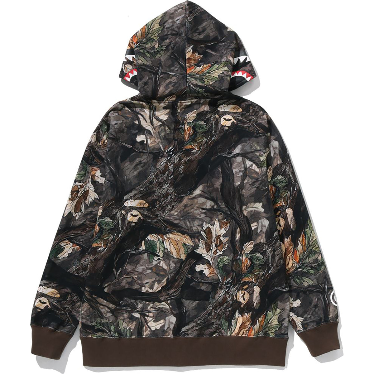 TREE EDGE CAMO SHARK ZIP HOODIE JR KIDS