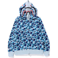 ABC CAMO DOUBLE SHARK FULL ZIP HOODIE M