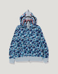 ABC CAMO DOUBLE SHARK FULL ZIP HOODIE M