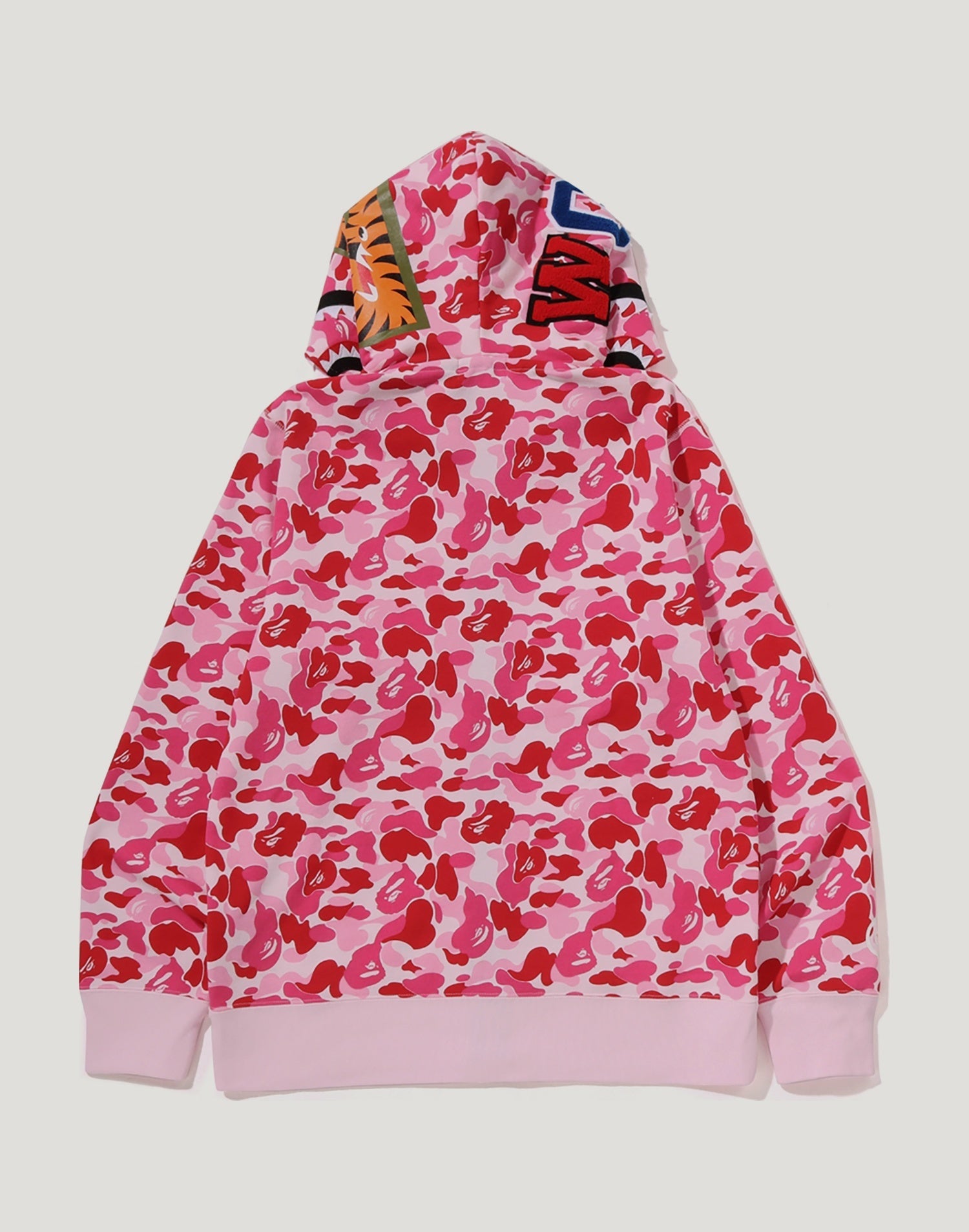 ABC CAMO DOUBLE SHARK FULL ZIP HOODIE M