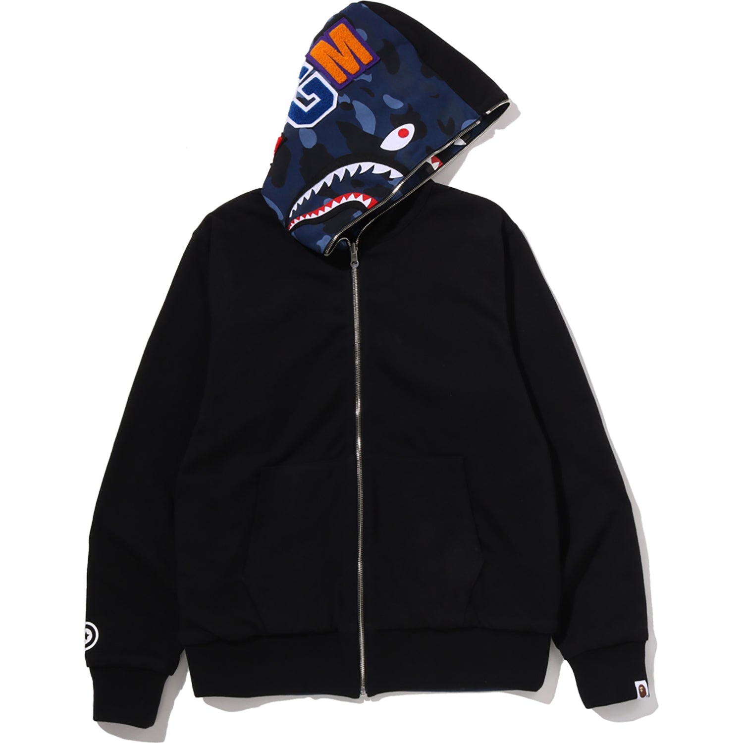 COLOR CAMO REVERSIBLE SHARK FULL ZIP HOODIE MENS – us.bape.com
