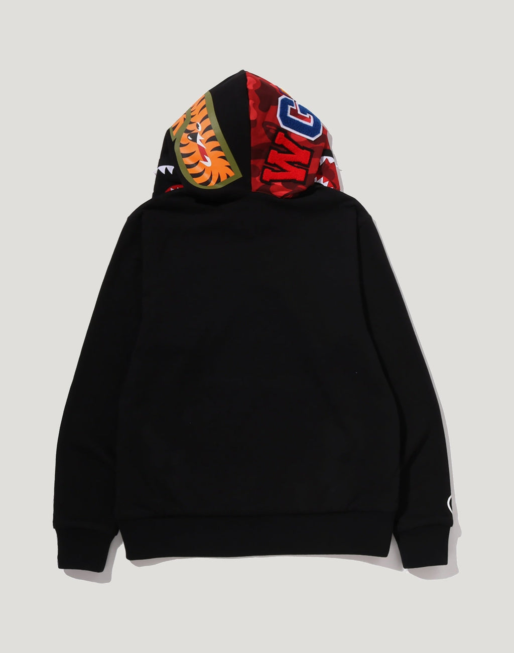 COLOR CAMO REVERSIBLE SHARK FULL ZIP HOODIE MENS