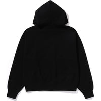 ABC CAMO CRYSTAL LOGO WIDE ZIP HOODIE LADIES