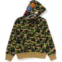 ABC CAMO SHARK FULL ZIP HOODIE LADIES