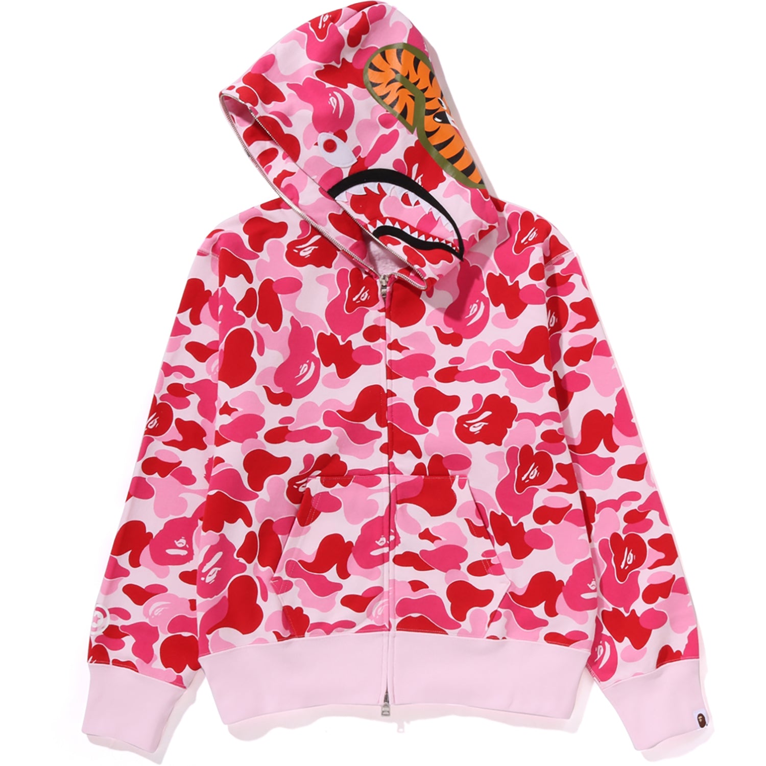 ABC CAMO SHARK FULL ZIP HOODIE LADIES – us.bape.com