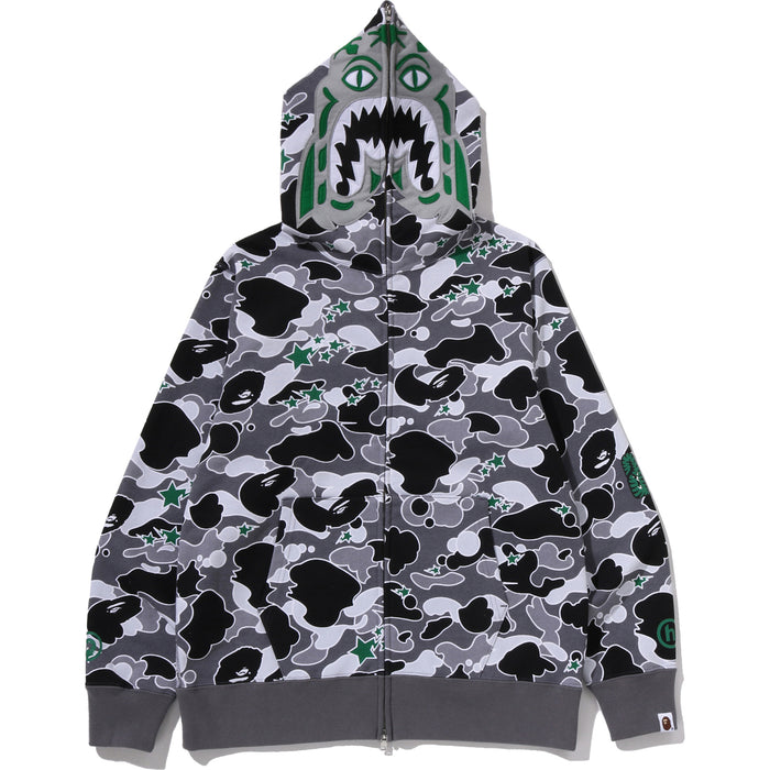 BAPE X HIDDEN STA CAMO TIGER FULL ZIP HOODIE MENS
