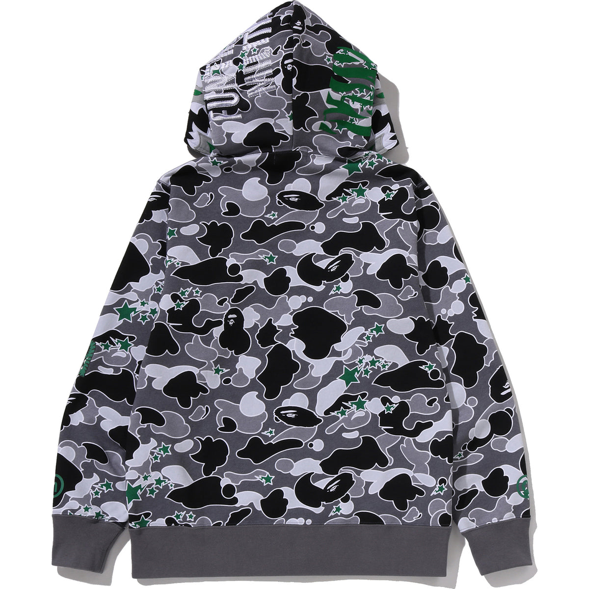 BAPE X HIDDEN STA CAMO TIGER FULL ZIP HOODIE MENS