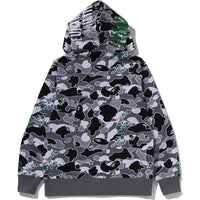 BAPE X HIDDEN STA CAMO TIGER FULL ZIP HOODIE MENS