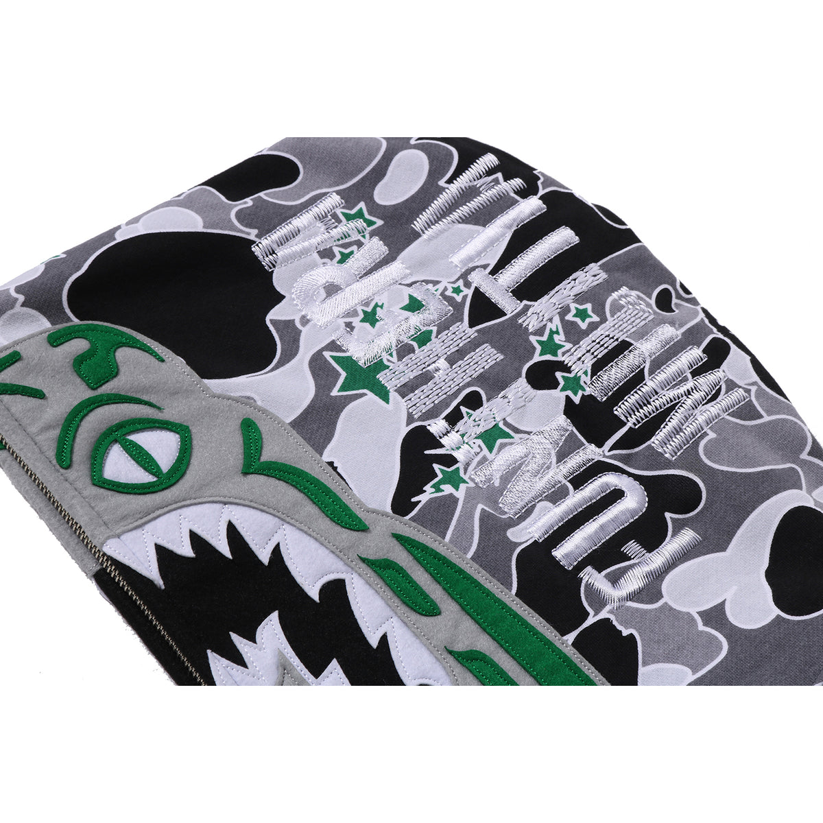 BAPE X HIDDEN STA CAMO TIGER FULL ZIP HOODIE MENS