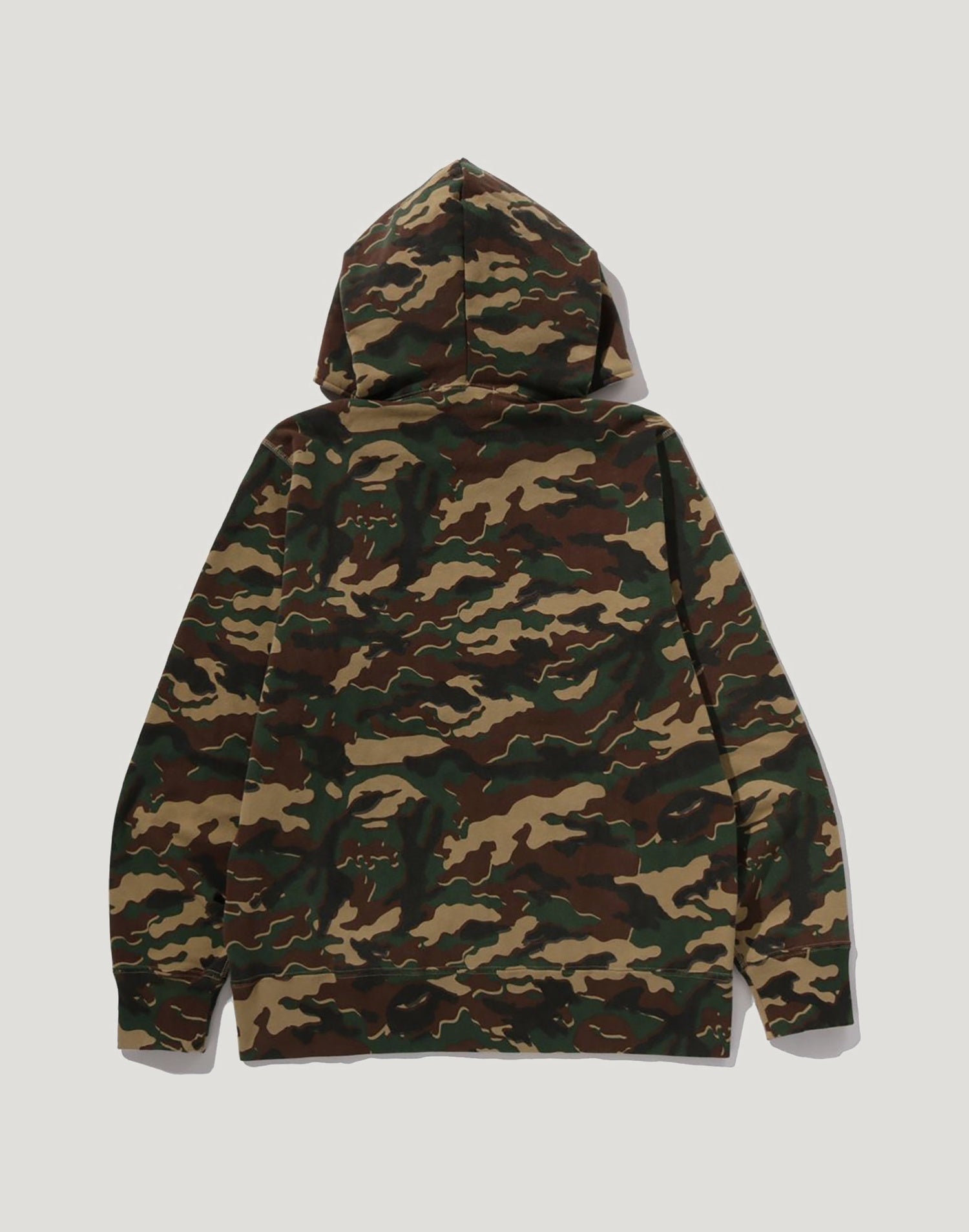 GLITCH WOODLAND CAMO FULL ZIP HOODIE MENS